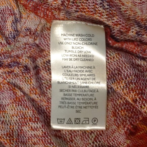 Free People Red Floral Cherry Combo Boho Cardigan Cropped Women’s Small - Picture 11 of 11